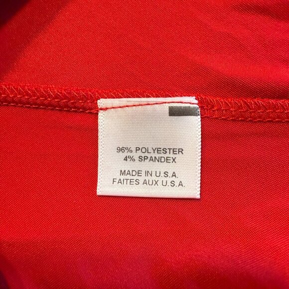 MISA Los Angeles Leza Cross Over Sleeveless Tulip Maxi Dress in Red Size Small - Picture 7 of 11